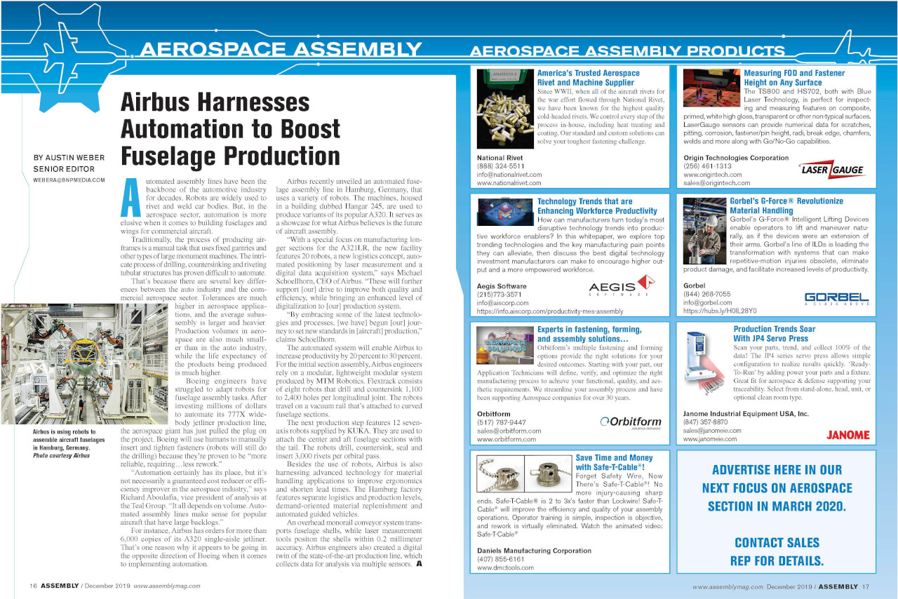 assembly 0920 aerospace