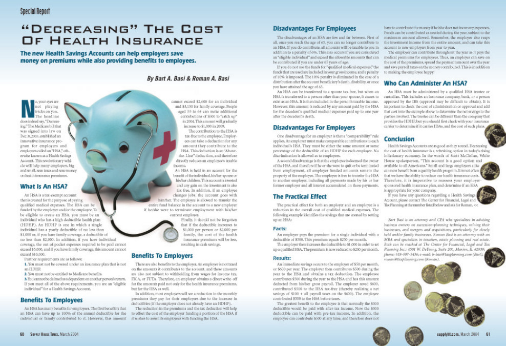 supply house times 0304 health